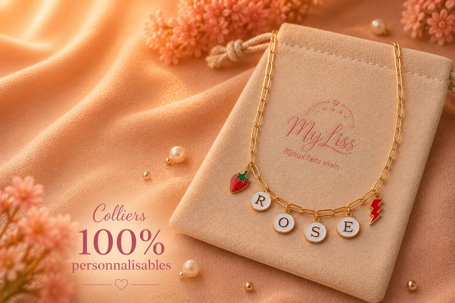 Collier 100% personnalisables